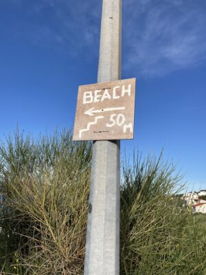 Entfernung zum Strand